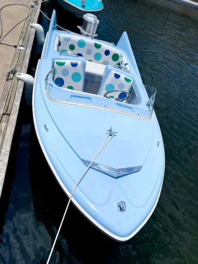 A vintage retro boat from our downtown Tampa fleet